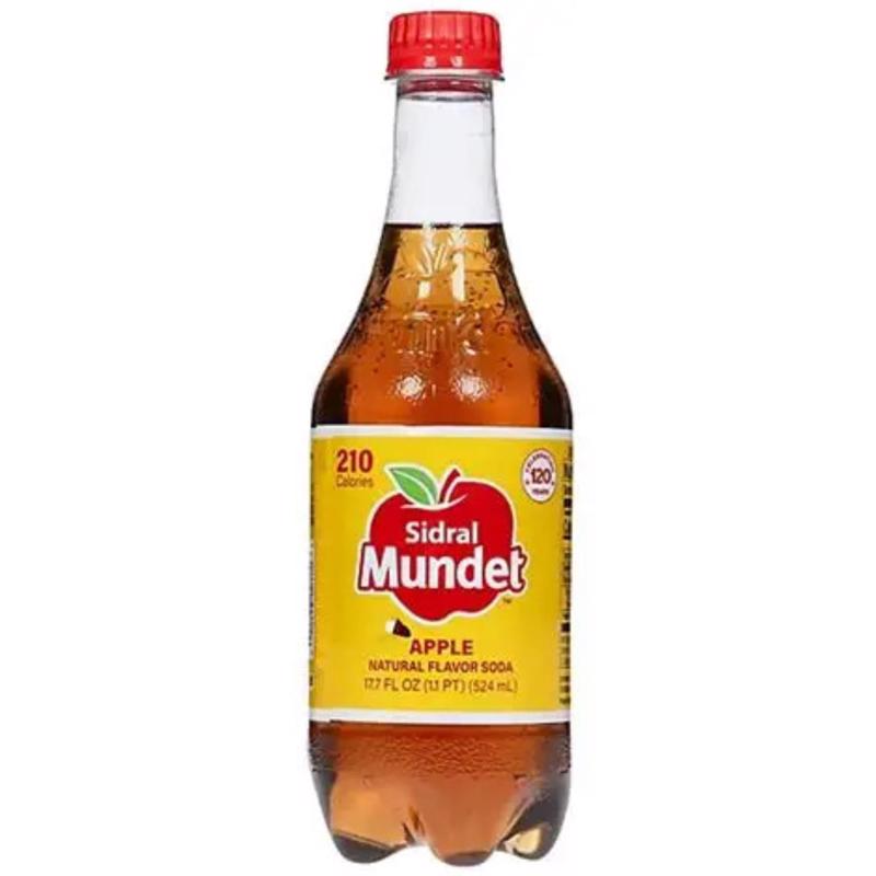 Jarritos, Sidral Mundet Pet Bottle, 17.7 Fl Oz