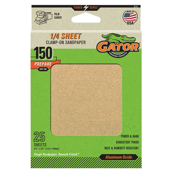 Gator ALI INDUSTRIES 5131 150G Sheet (25 Pack)