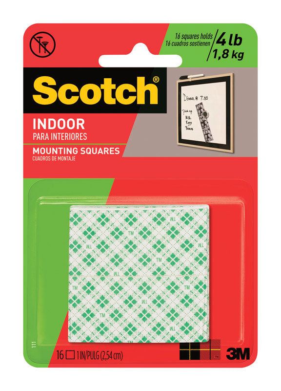 3M Scotch Mounting Squares 111P