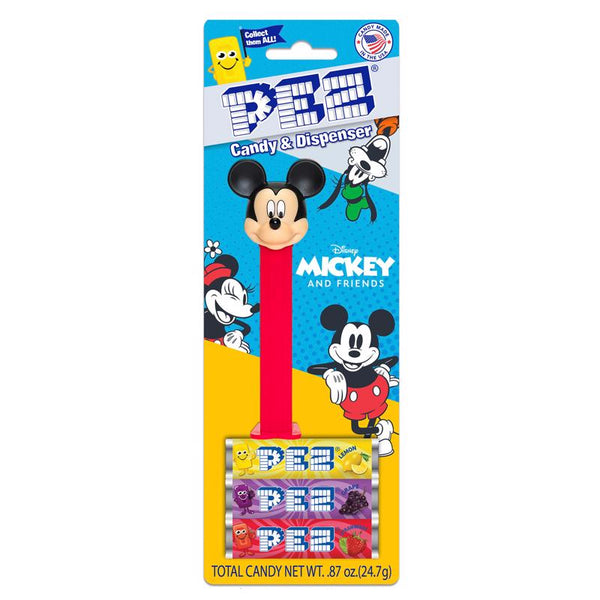 Pez Blister Pack Disney 6 Count 079853