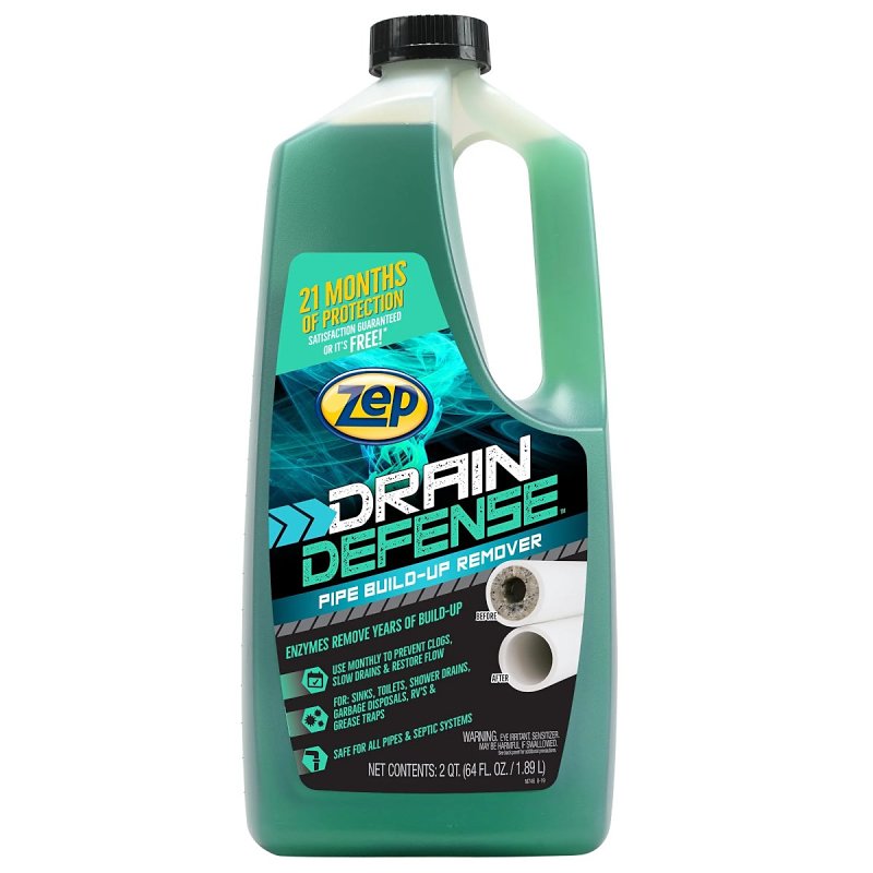 Enforcer 64 Oz. Liquid Drain Cleaner - 1 Each