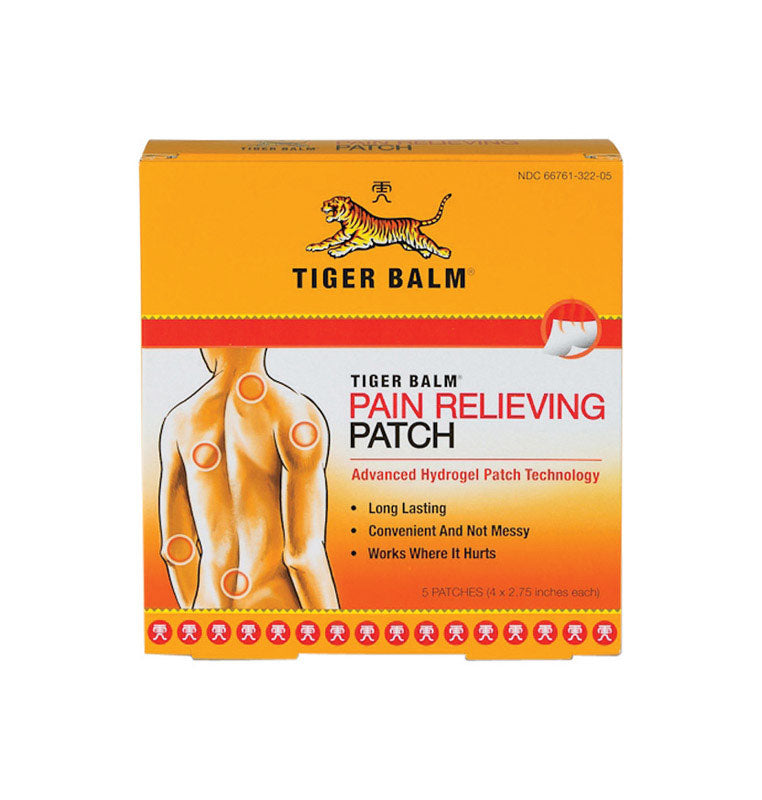 Tiger Balm Patch, 5 ct, (TB-T-32206)