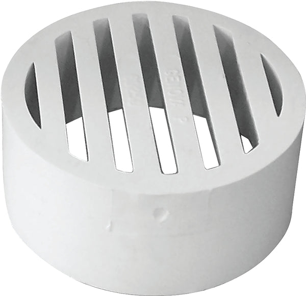 Canplas 414253BC PVC Sew 3-Inch Drain Grate