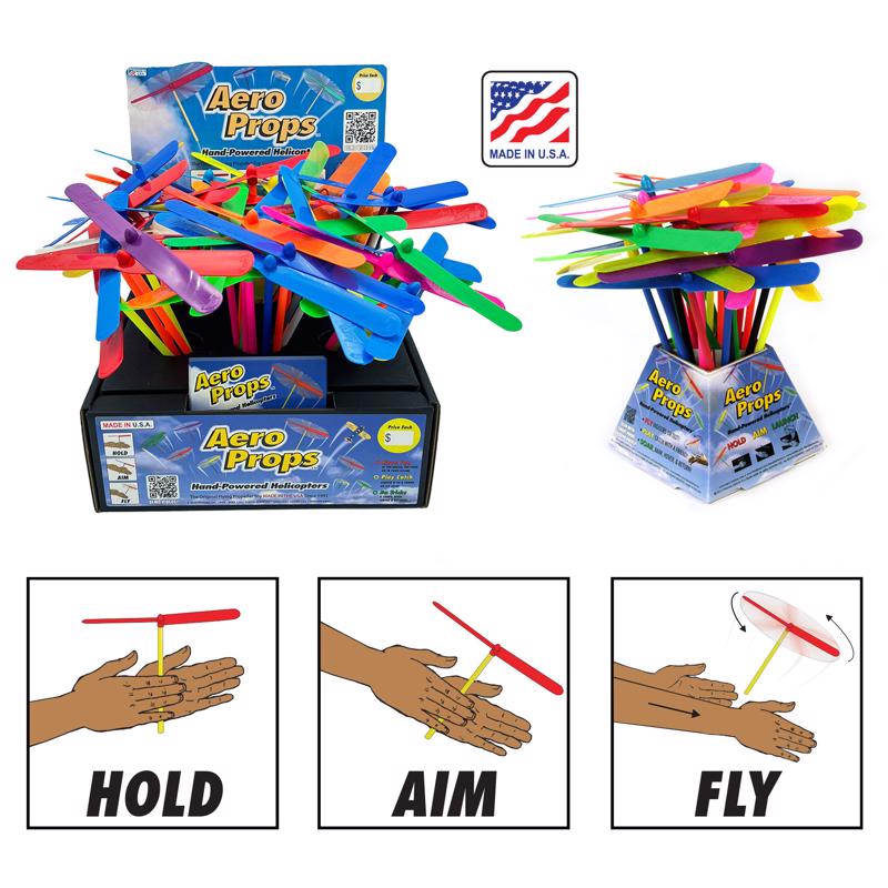 Aero-Motion V48540 Flying Propeller Toy