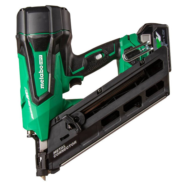 Metabo HPT 36V MultiVolt Cordless Metal Connector Nailer | Includes Battery and Charger | NR3665DA NR3665DAM