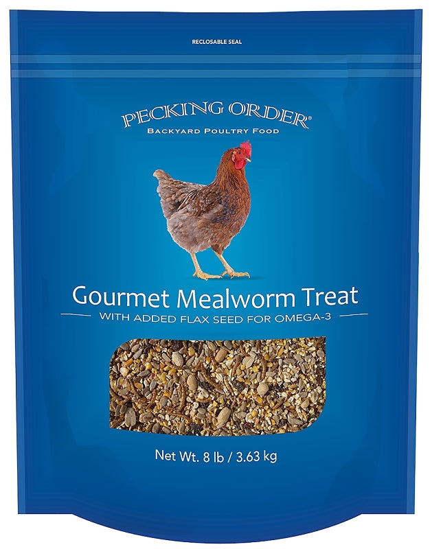Pecking Order 9327 009327 Gourmet Mealworm Treat, 8 lb