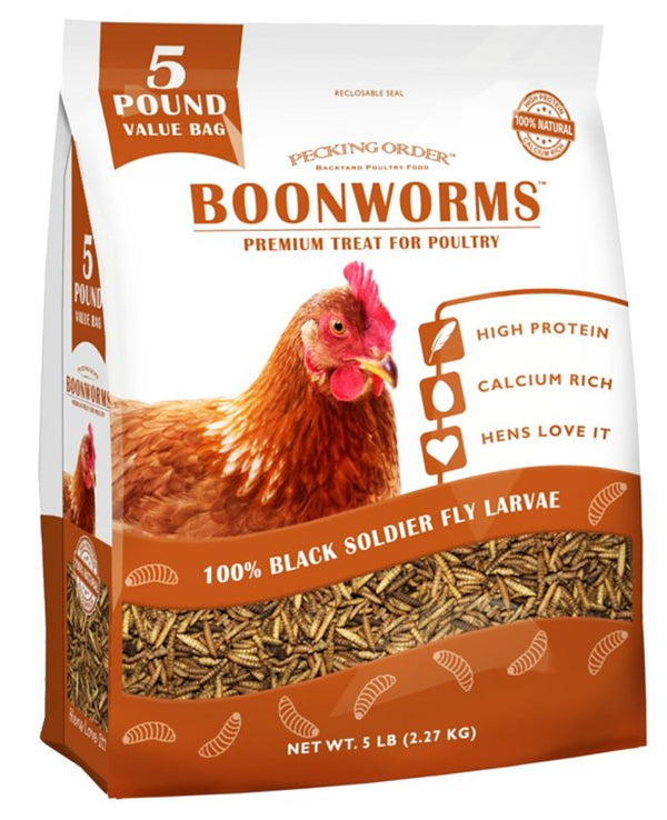 Pecking Order Boonworms 100% Black Soldier Fly Larvae 9319