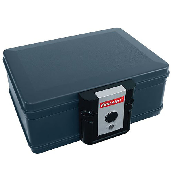 First Alert 2013F .17 Cubic Foot Gray Fire & Water Chest