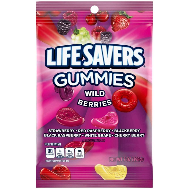 Life Savers Gummies, Wild Berry, 7 oz