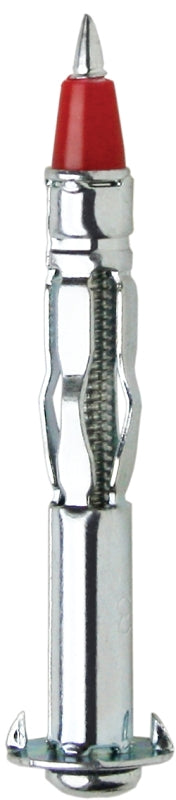 COBRA ANCHORS 161Y Hollow Wall Anchor, #6-32 Thread, Steel, Plated