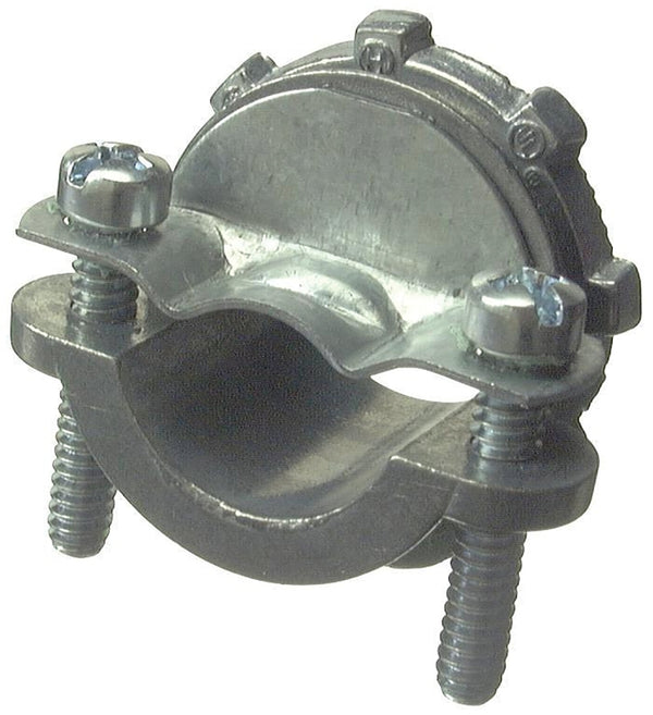 Halex, 3/4 in. Non-Metallic (NM) Twin-Screw Clamp Connectors , 20512, 5 per pack