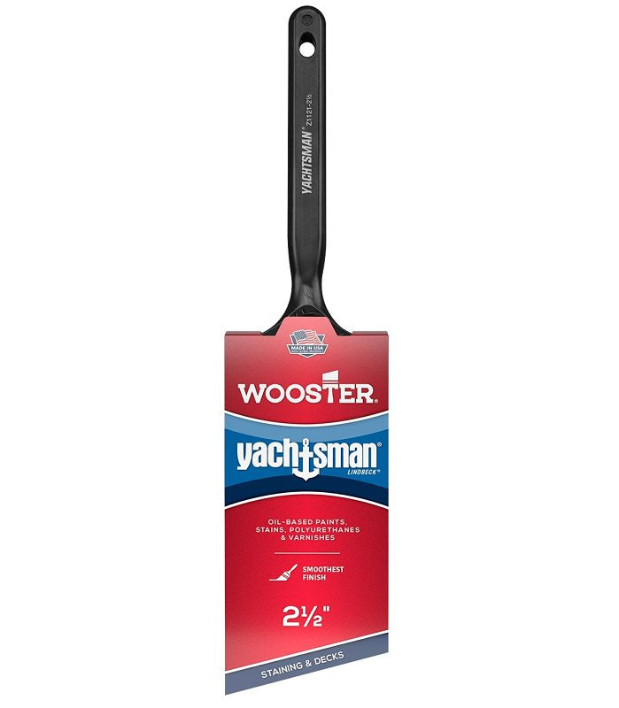 Wooster Brush Z1121-2 1/2 Yachtsman AS Brush, 2-1/2"