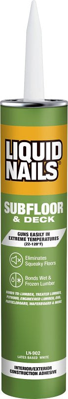 Liquid Nails LN902 VOC 10-Ounce Subfloors and Construction Adhesive