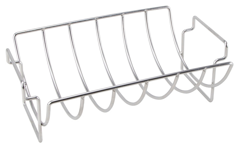 Omaha Bbq-37237 Rib and Roast Holder, Stainless Steel, 14-1/2 Inch
