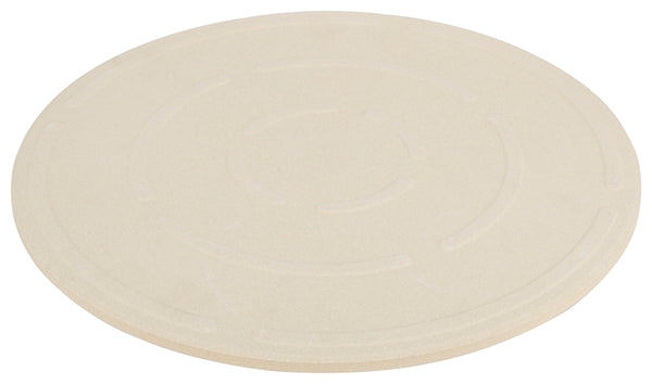 Omaha Pizza Stone, 15 in L, Cordierite, Beige BBQ-37239