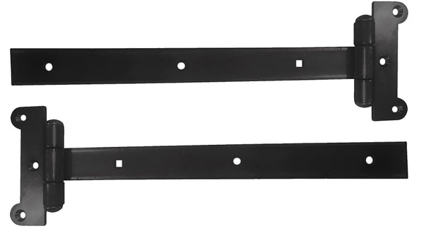 Nuvo Iron Hinge Strap GATE STL BLK 12IN SH12BLK/B