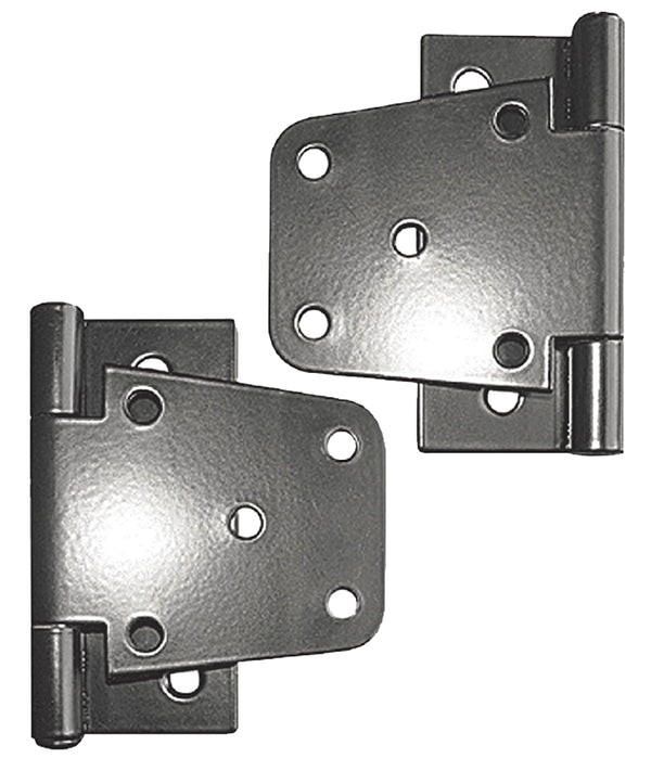 Nuvo Iron TH4BLK Black Galvanized Steel 4" Tee (2 pcs) Hardware Gate Hinge
