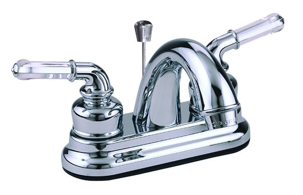 Boston Harbor LAV Faucet 2-HNDL POPUP Chrome PF4233