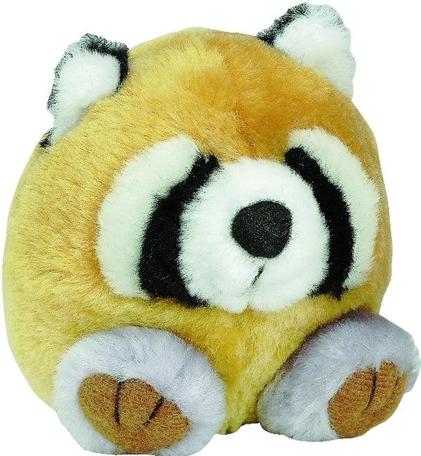 Zoobilee booda 53601 Dog Toy, M, Raccoon, Synthetic Fabric, Multi-Color