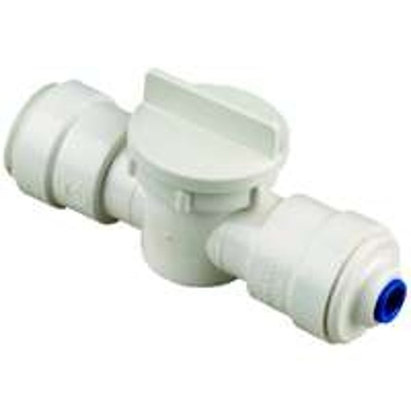 Watts 3555-1006 P-671 Quick Connect Straight Stop Valve, 1/2-Inch CTS x 1/4-Inch CTS