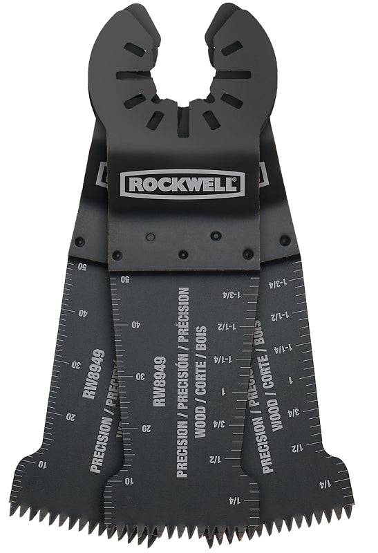 Rockwell RW8949.3 Sonicrafter Precision Wood End Cut Blade (3-Pack), 1-1/8"