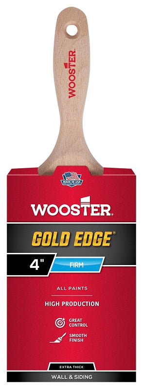 Wooster Brush 5237-4 Gold Edge Wall, 4 Inch