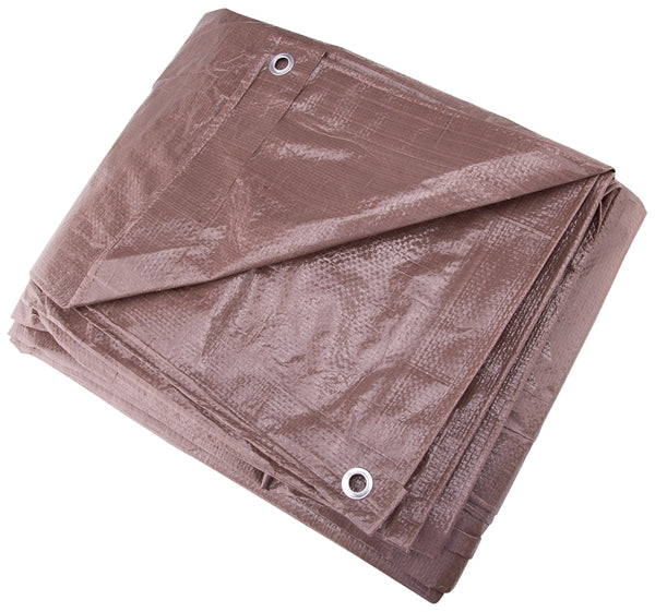 Mintcraft BR1620 16X20 Light Duty Brown Tarp T1620BB90