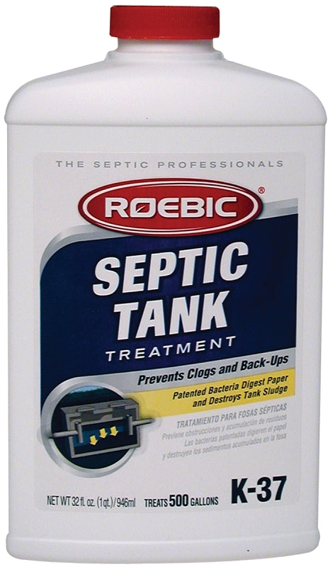 Roebic K-37 Q-12 Septic Tank Treatment 32 Ounces (1 Quart)