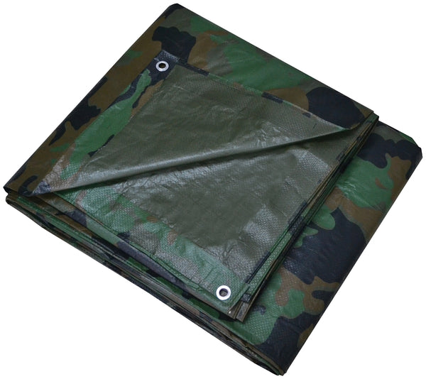 Mintcraft BR1216 Camouflage Tarp Polyethylene C1212110