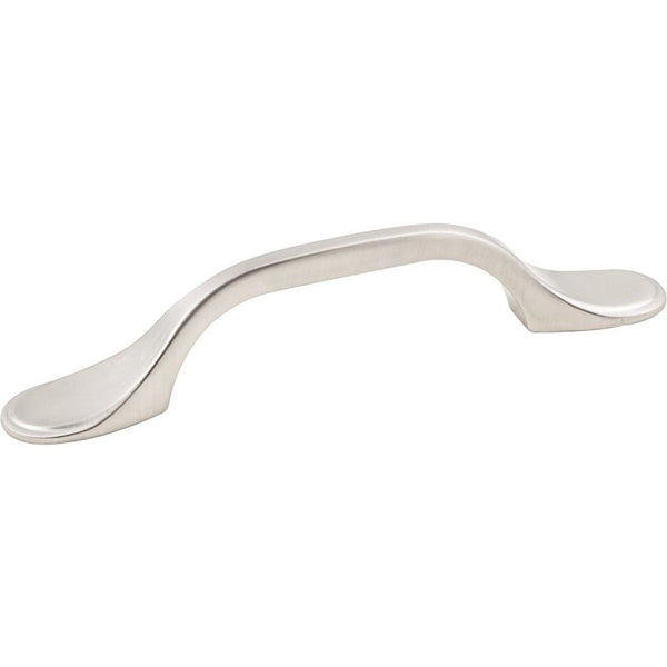 Hardware Resources Spoon Foot Pull, Satin Nickel - 8 Pack K9973SN-8