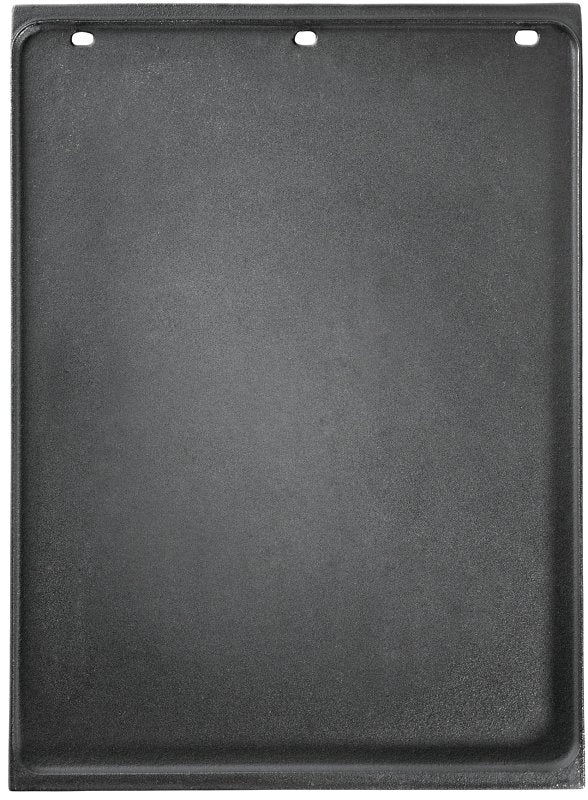 Cast Iron Reversible Griddle for Rogue 425 - 56425 - Napoleon Barbecue Grill Accessory, Fits Napoleon Rogue 425 Barbecue Grills, Cast Iron Griddle, Reversible, Non-Stick, Holes to Drain Grease