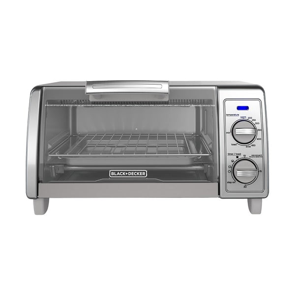 BLACK+DECKER 4 Slice Toaster Oven Stainless Steel TO1700SG TR1701SG