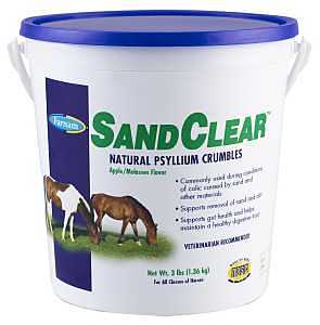 Farnam Home & Garden 10203 SandClear Psyllium Crumbles, Apple Molasses, 3-Lbs. - Quantity 66