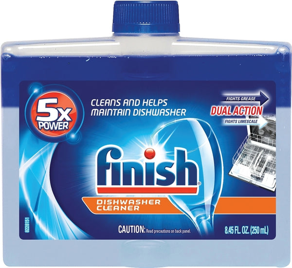 Finish Dual Action Dishwasher Cleaner: Fight Grease & Limescale, Fresh, 8.45oz 95315