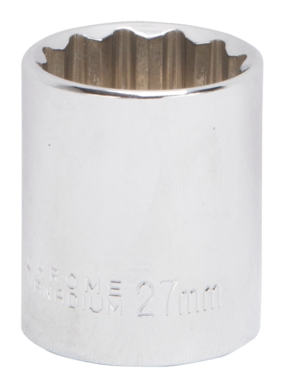 Manufacturers Direct MT6534143 Mintcraft, Socket Std 27Mmx12Pt 1-2Drive, Ea