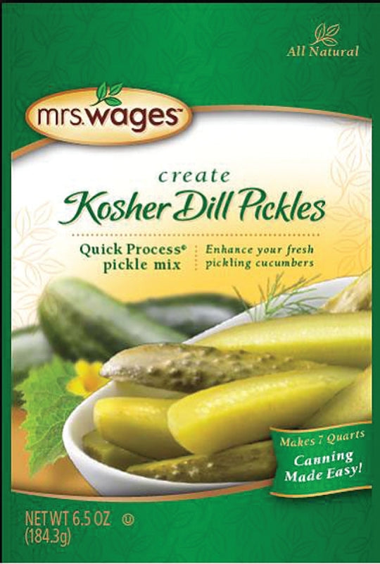 Mrs. Wages Kosher Dill Pickling Mix (Pack of 1) W622-J7425
