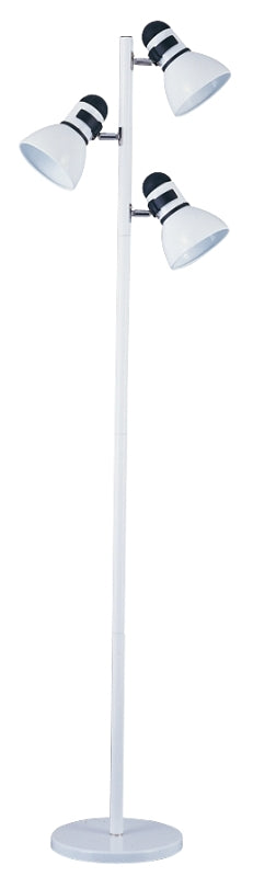 Boston Harbor Lamp Floor 3SPOTLIGHT Tree Wht TL-TREE-134-WH