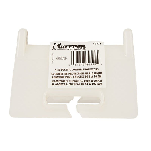 Keeper 89324 4" Plastic Corner Protector, 1 Count (Pack of 1)