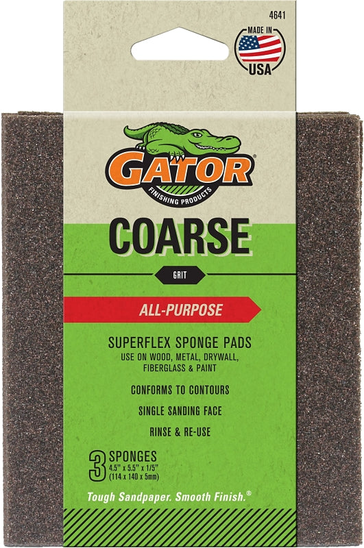 ALI INDUSTRIES 4641 60 25 CT Grit Sand Pad, 4-1/2-Inch, 3-Pack
