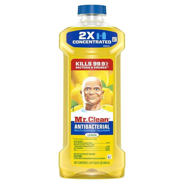 Mr. Clean, Multi-Surface Cleaner Lemon, 23 Fl Oz 030772112922