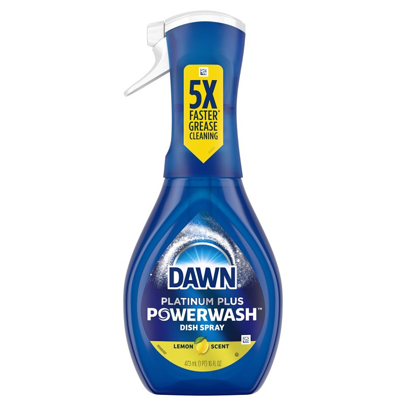 Dawn Powerwash Lemon Dish Spray, Dish Soap Starter Kit, 16 Fl Oz 030772095355