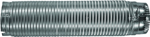 Builder's Best 110130 4" x 5' EZ-Fasten Pipe Dryer Duct 010150
