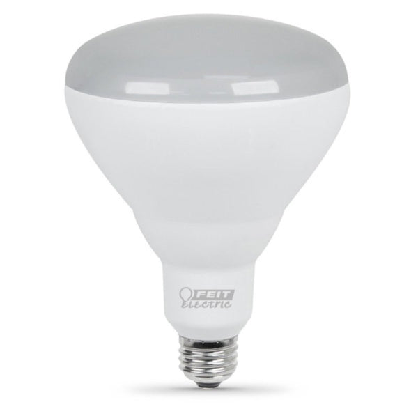 Feit Electric LED BR40 Bulbs, Dimmable, 65W Equivalent, 10 Year Life, 850 Lumens, E26 Base, 2700k Soft White, Flood Lights, Recessed Can Light Bulbs, Damp Rated, UL Listed, 2 Pack, BR40DM/10KLED/2