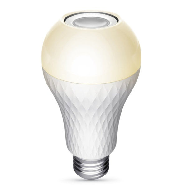 Feit Electric LED Built-in Speaker Intellibulb - A19 with an E26 Medium Base Light Bulb - 60W Equivalent - 15 Year Life - 750 Lumen - 3000K Bright White BTOM60830LEDI
