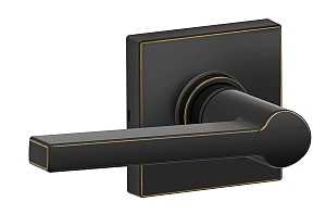 Schlage J10SOL716COL Solstice Passage Door Lever Set with Decorative Colton Trim from The J-Series