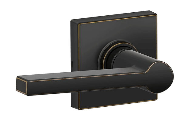 Schlage J10SOL716COL Solstice Passage Door Lever Set with Decorative Colton Trim from The J-Series
