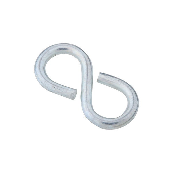 National Hardware N121-350 V2072 Closed S Hooks in Zinc plated, 5 pack