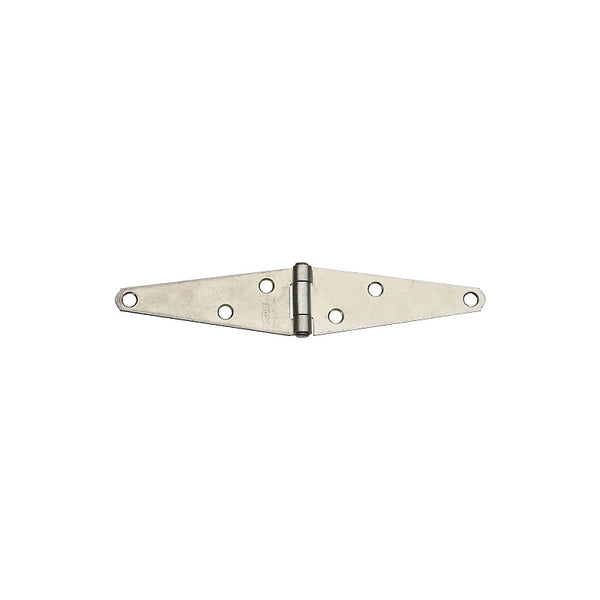 National Hardware N127-969 282 Heavy Strap Hinges in Zinc, 4"