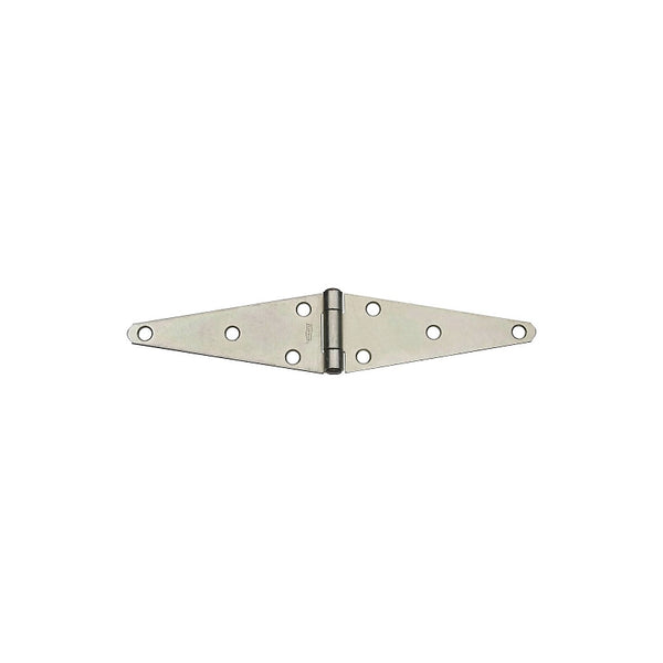 National Hardware N128-074 282 Heavy Strap Hinges in Zinc, 6"