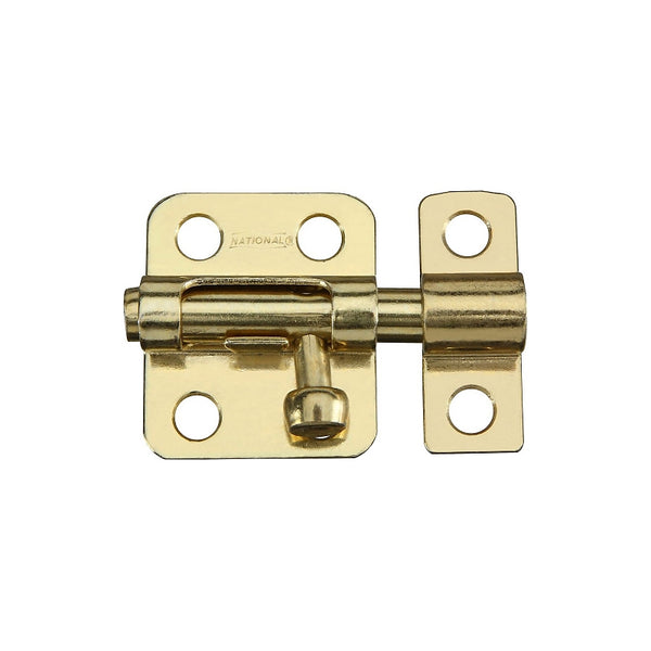 National Hardware N151-266 V833 Window Bolt in Brass,2 Inch